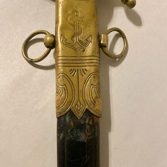 Antique Naval Short Sword, Mexico 19TH C. - Picture 4 of 13